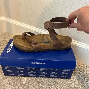 Birkenstock Brown Wrap Sandals